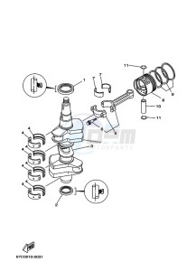 F30AETL drawing CRANKSHAFT--PISTON