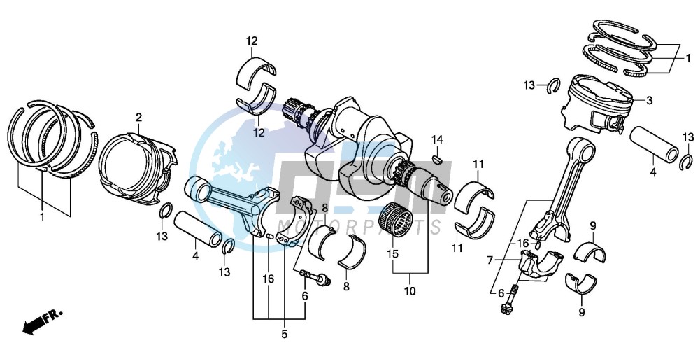 CRANKSHAFT/PISTON