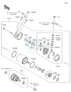 JET_SKI_ULTRA_310X JT1500LFF EU drawing Starter Motor