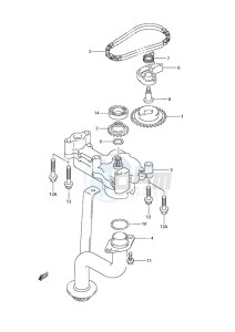 DF 200 drawing Oil Pump