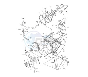 WR F 450 drawing INTAKE