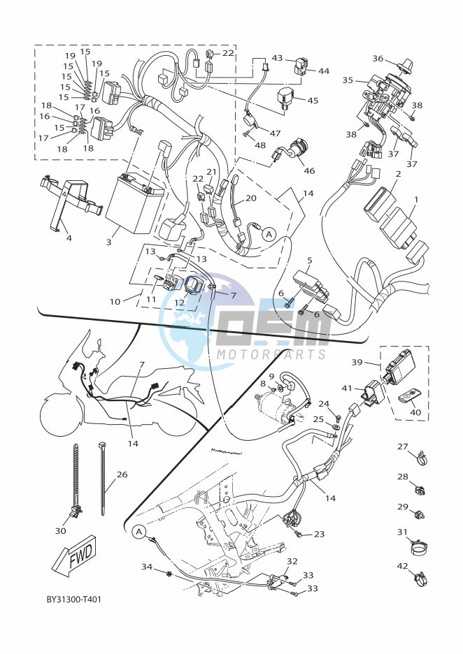 M. CYLINDER FOR DISK BRAKE