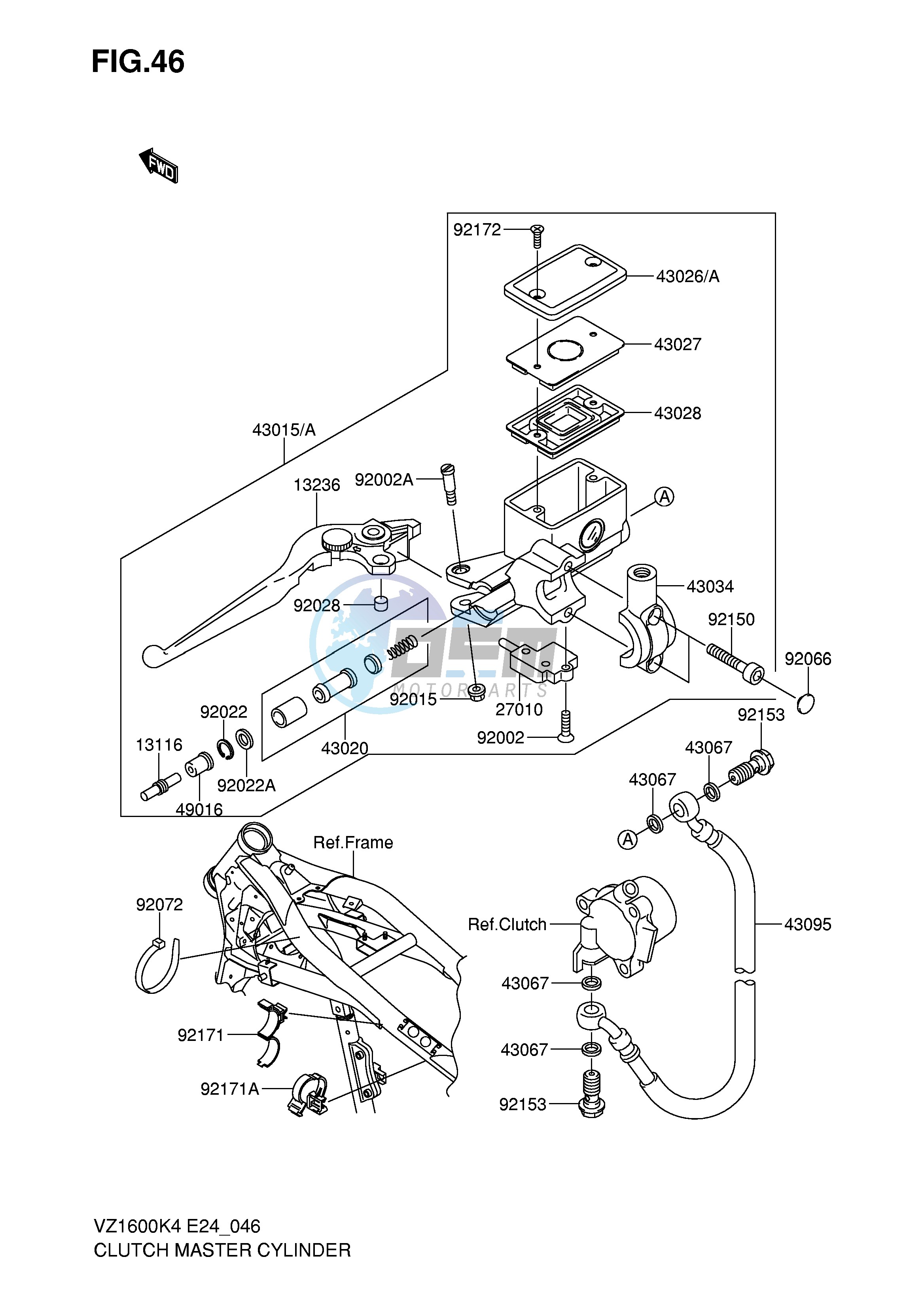 CLUTCH MASTER CYLINDER