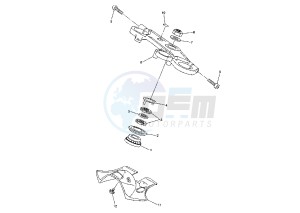 YZF R6 600 drawing STEERING