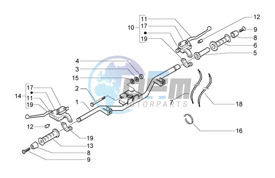 Handlebars-master cylinders