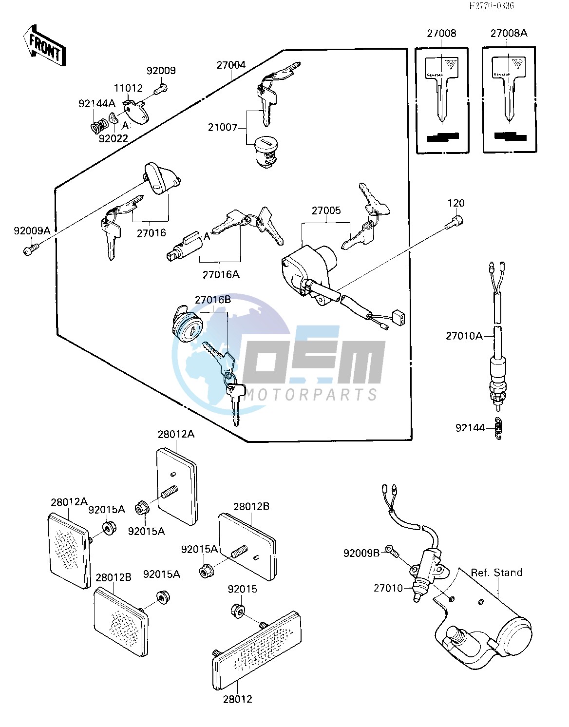 IGNITION SWITCH_LOCKS_REFLECTORS