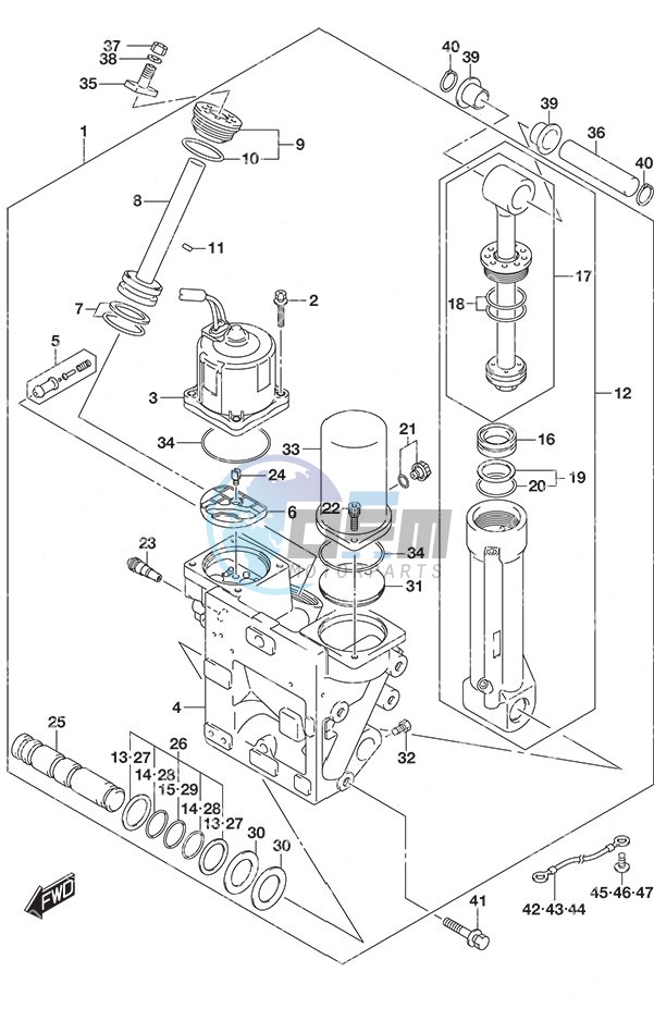 Trim Cylinder