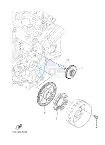 MT09A MT-09 ABS 900 (2DRA 2DRB) drawing STARTER