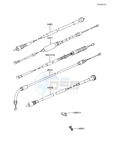 KZ 440 A [LTD] (A2-A4) [LTD] drawing CABLES -- 81-83 A2_A3_A4- -