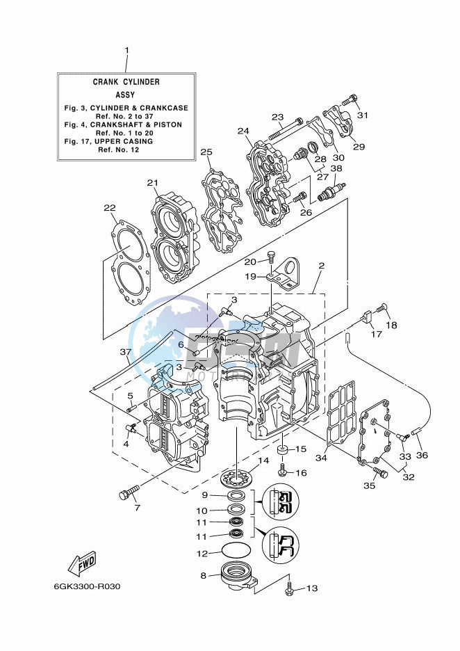 CYLINDER--CRANKCASE