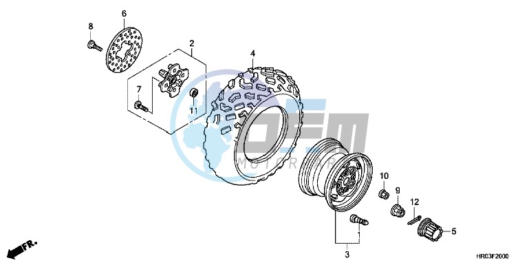 FRONT WHEEL