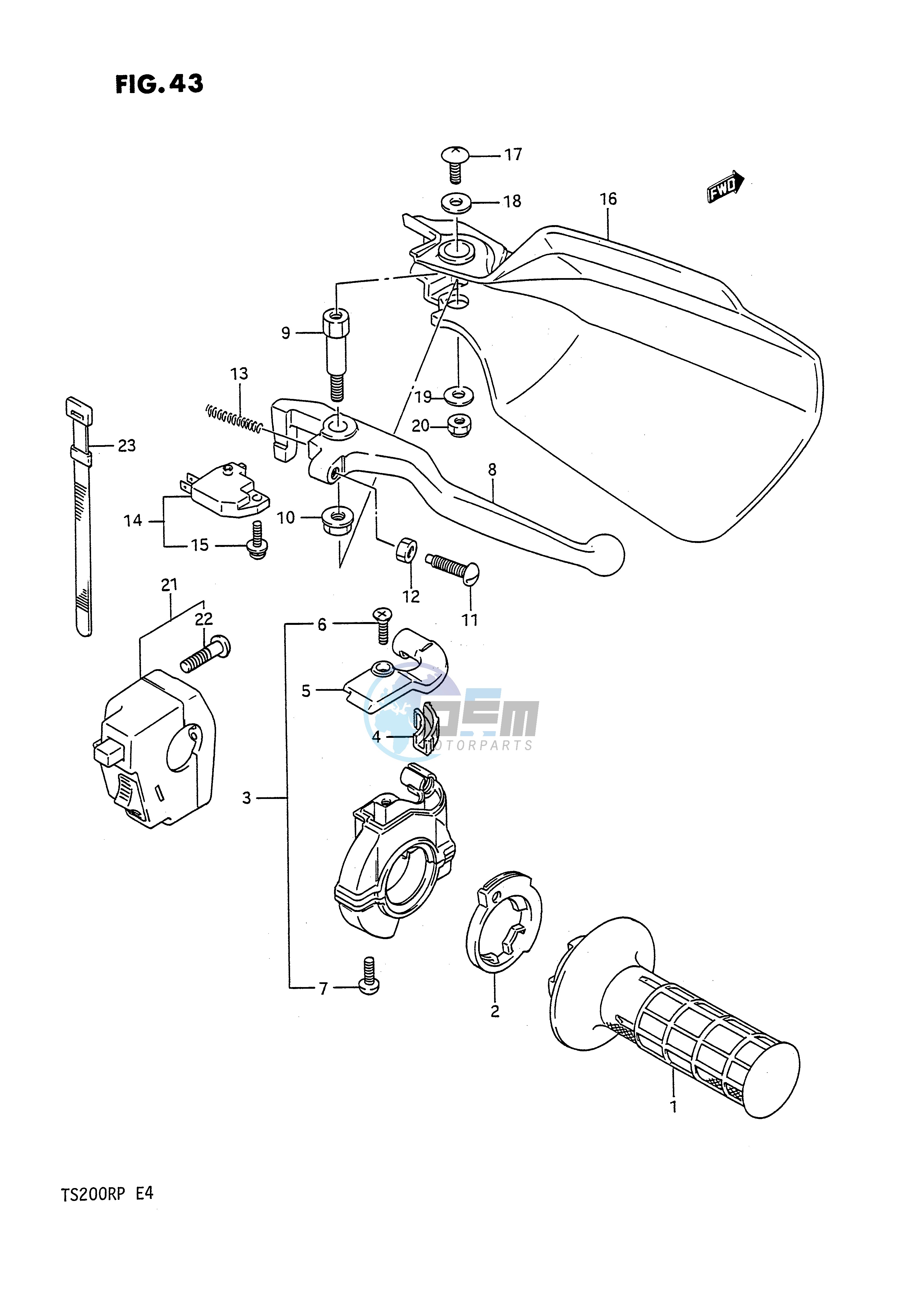 RIGHT HANDLE SWITCH