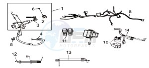 MIO 115 L7 drawing ELECTRONIC PARTS