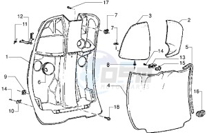 ET4 125 drawing Front glove compartment