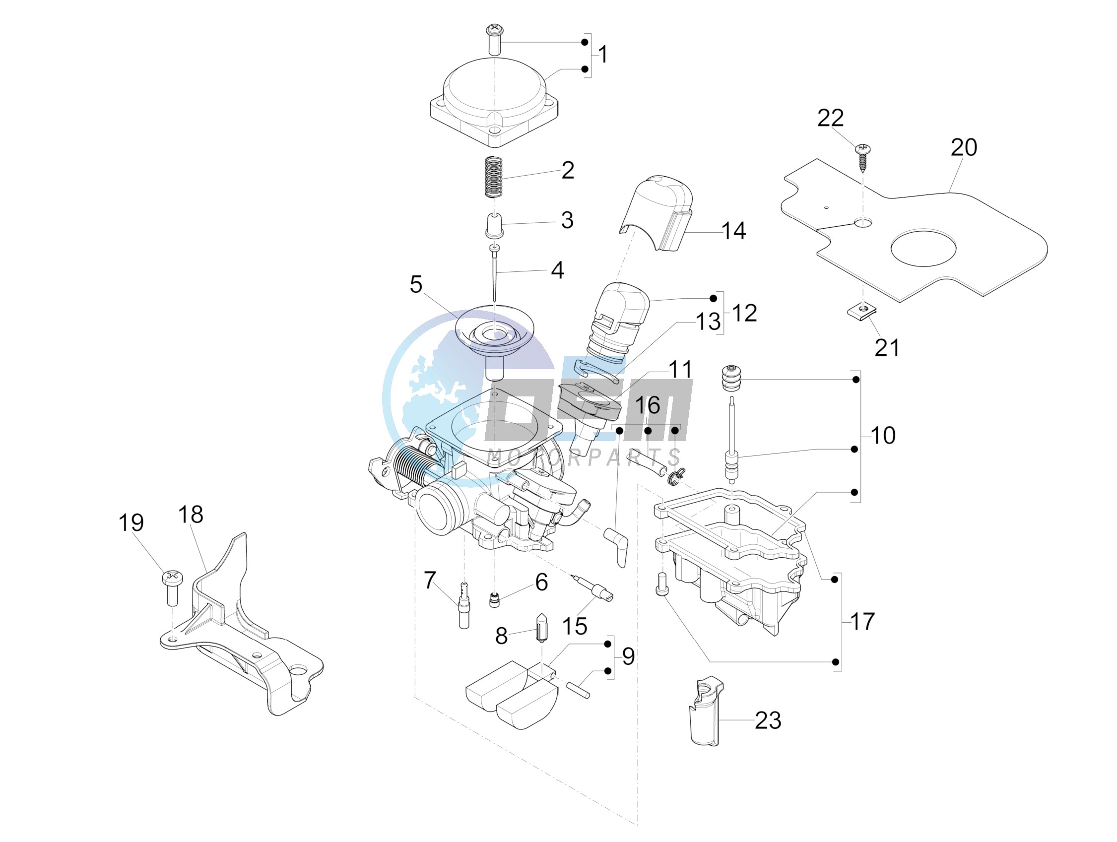 Carburetor's components