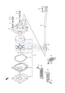 DF 60A drawing Water Pump