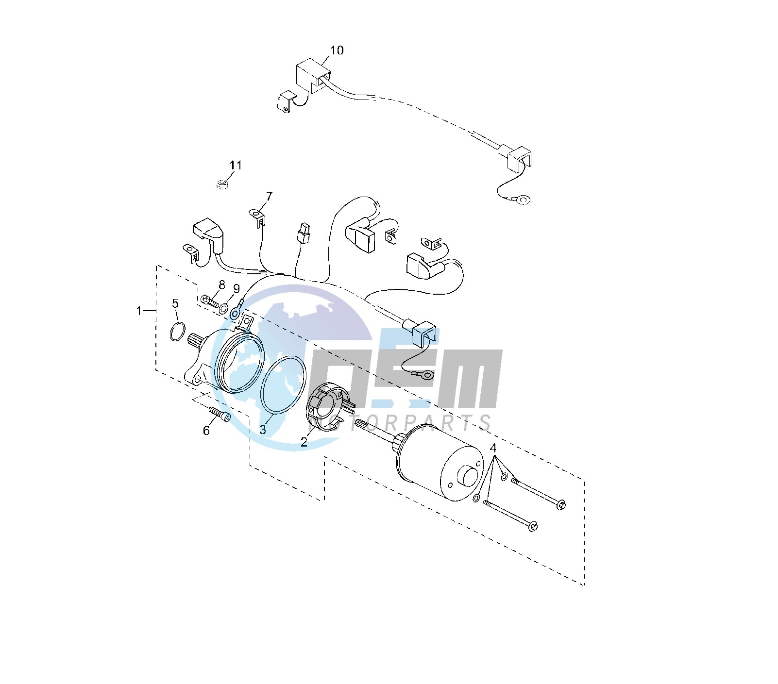 STARTING MOTOR