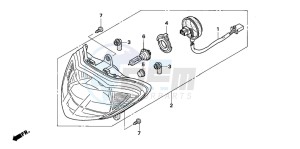 SH150 125 drawing HEADLIGHT