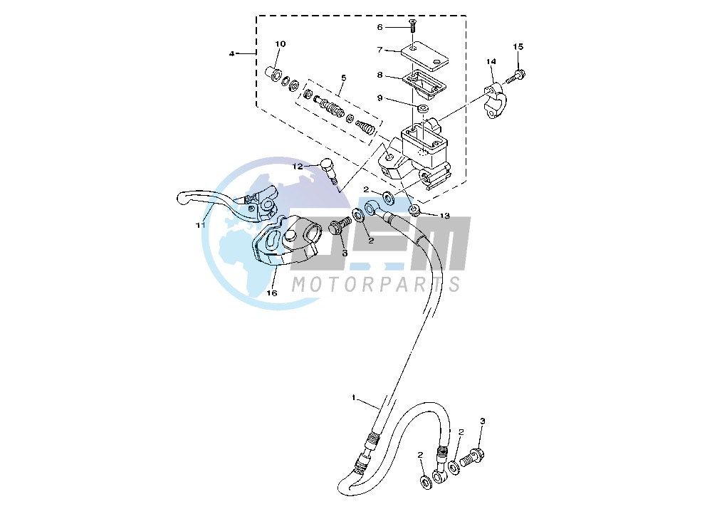 FRONT MASTER CYLINDER