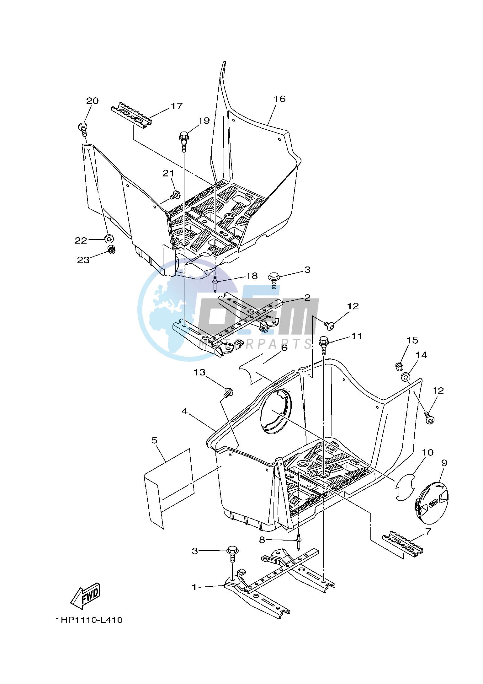 STAND & FOOTREST