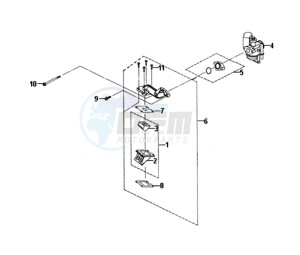 ORBIT II 50 2T NAKED L6 drawing CARBURATOR