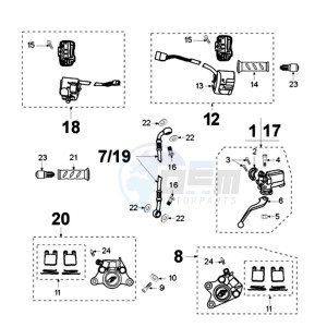 ELYSTAR ADV2N drawing BRAKE SYSTEM