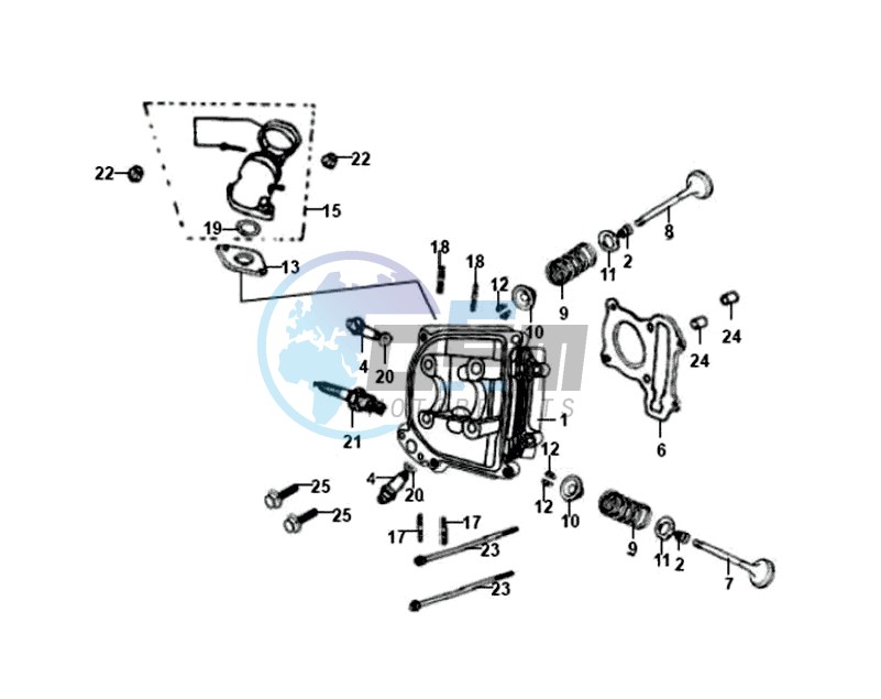 CYLINDER HEAD / INLET