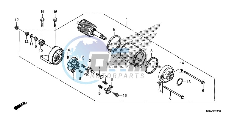 STARTING MOTOR