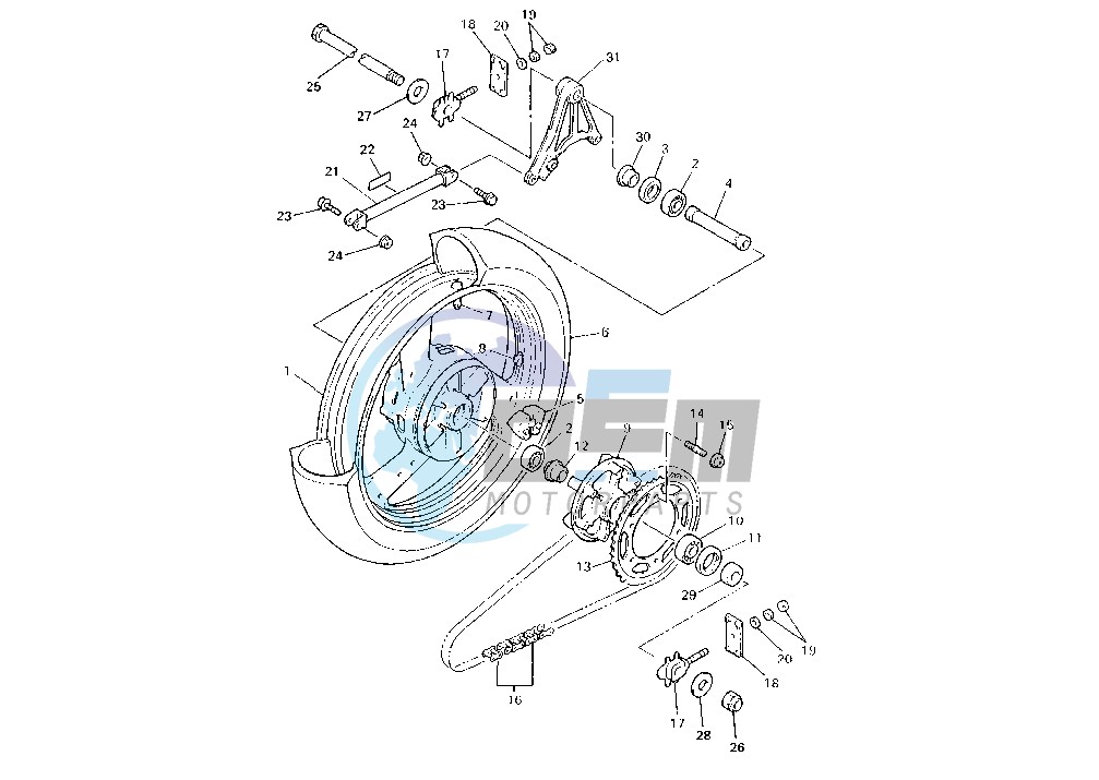 REAR WHEEL