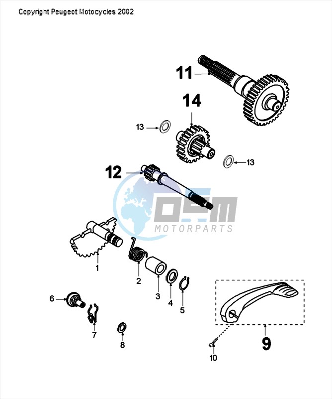 GEARBOX AND KICKSTART