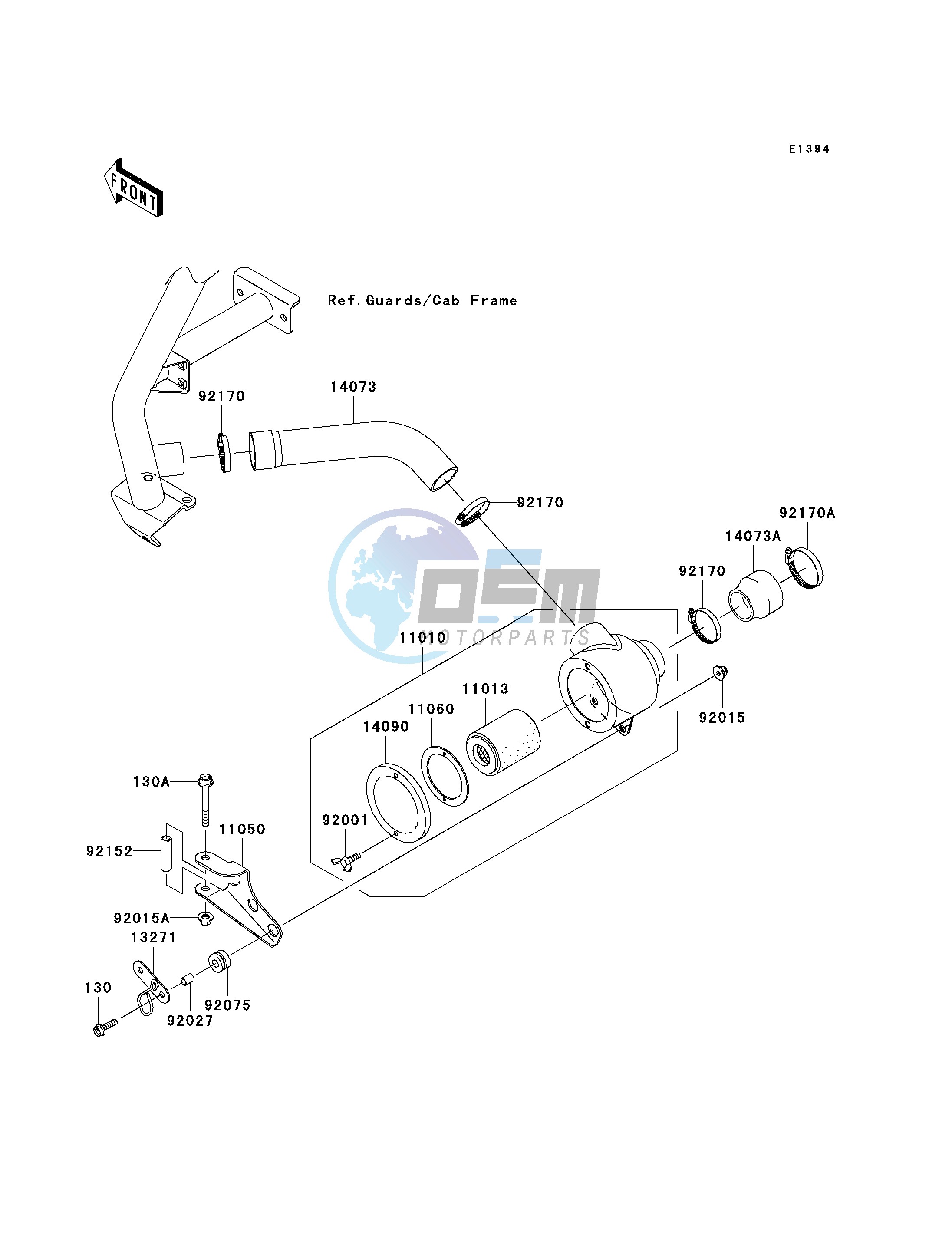 AIR CLEANER-BELT CONVERTER