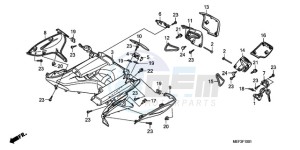 FJS400D9 SI - (SI) drawing INNER BOX (FJS400D9/FJS40 0A)