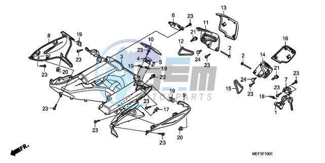 INNER BOX (FJS400D9/FJS40 0A)