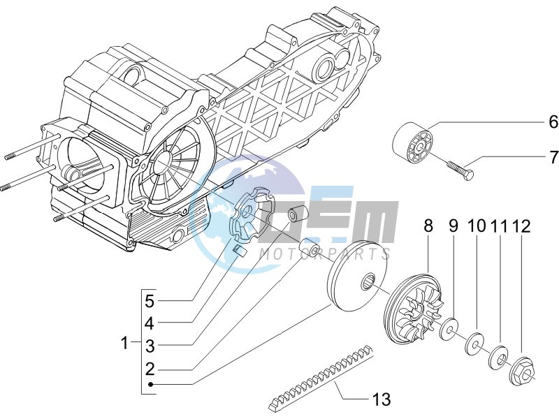 Driving pulley