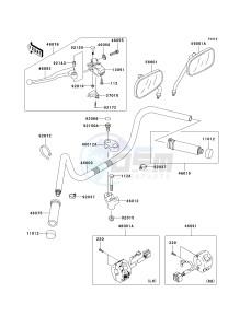 VN 800 A [VULCAN 800] (A10-A11) [VULCAN 800] drawing HANDLEBAR