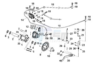 QUADLANDER 250 drawing REAR BRAKE