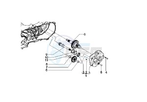 Runner SP 50 drawing Gear group