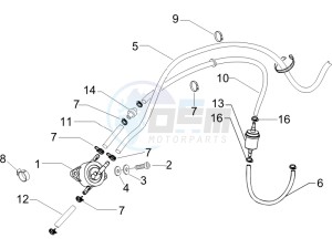 Runner 200 VXR 4t Race drawing Supply system