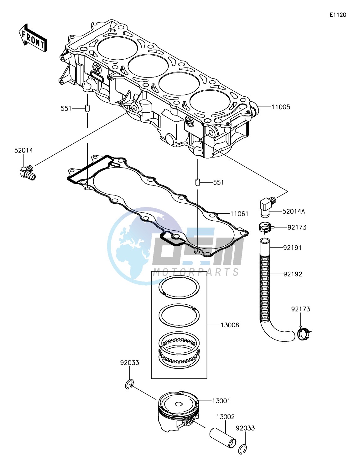 Cylinder/Piston(s)