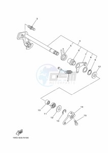 MT-07 MTN690 (BATD) drawing SHIFT SHAFT