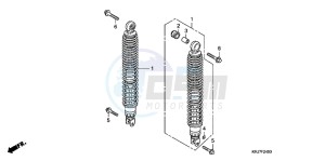 FES125B drawing REAR CUSHION