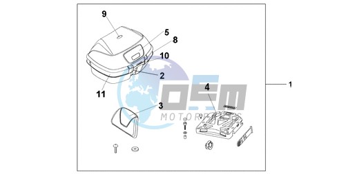 TOP BOX 45L