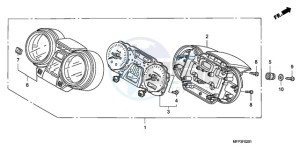 CB1300S9 Australia - (U / BCT MME TWO) drawing METER (CB1300S/CB1300SA)