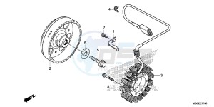 CB1100SAE CB1100 UK - (E) drawing GENERATOR