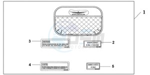 GL18009 NZ / AB NAV - (NZ / AB NAV) drawing INNER S/B LID ORG