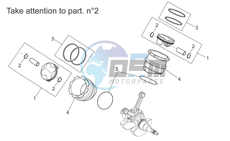 Cylinder with piston