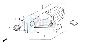 SH50D drawing SEAT (B/E/F/H/PO)