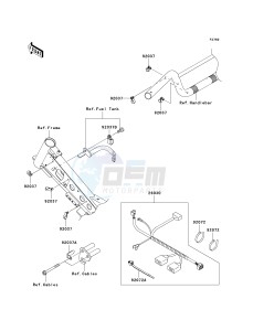 KLX 110 A (KLX110 MONSTER ENERGY) (A6F-A9FA) A6F drawing CHASSIS ELECTRICAL EQUIPMENT