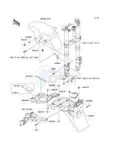 ZX 1200 B [NINJA ZX-12R] (B1-B4) [NINJA ZX-12R] drawing FENDERS