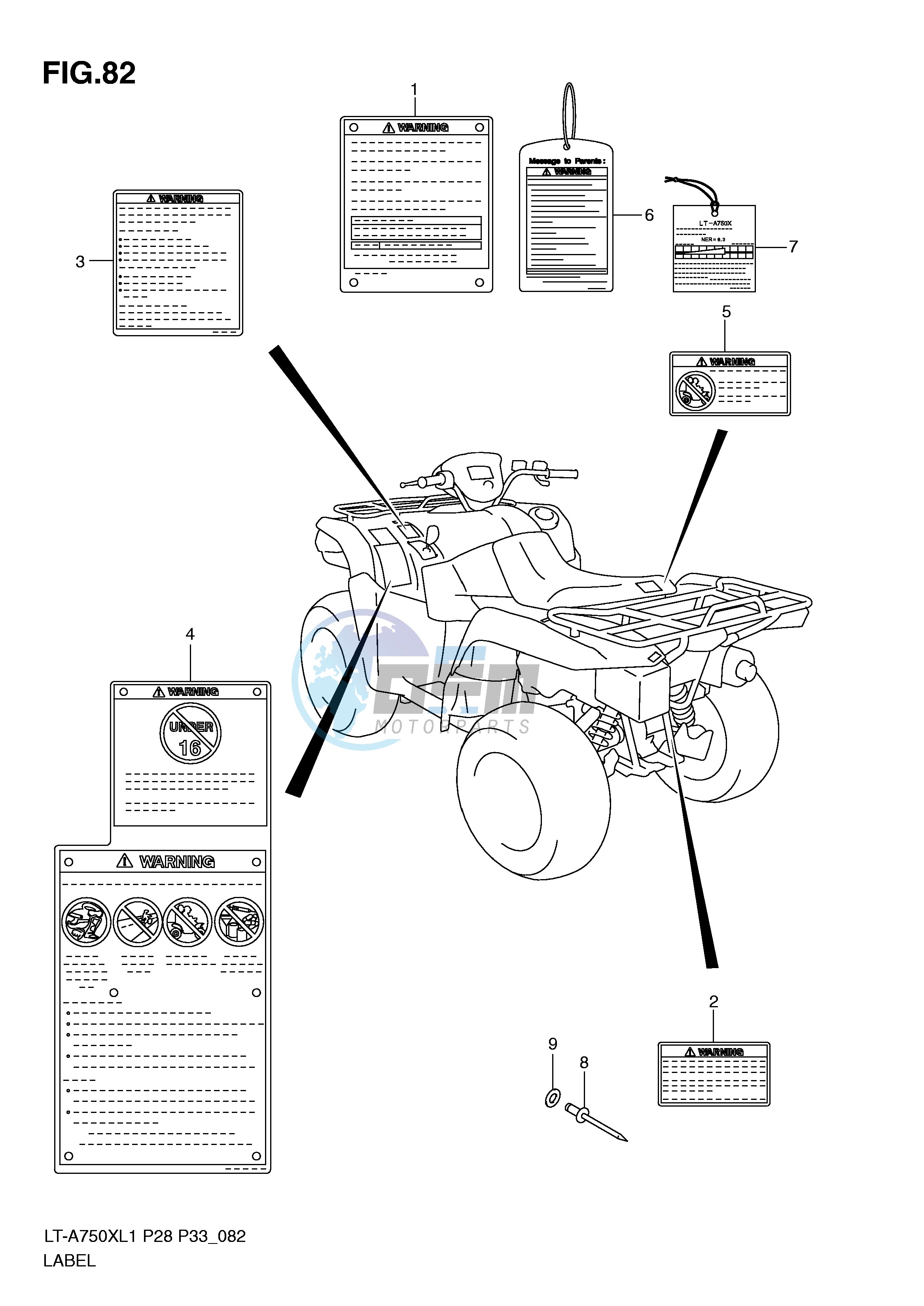 LABEL (LT-A750XL1 P33)